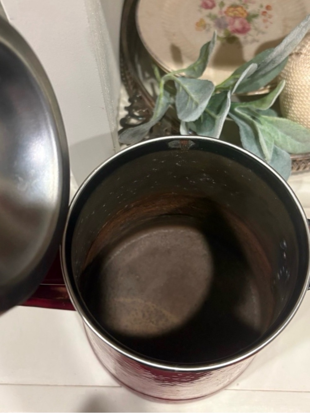 Vintage Paula Deen Speckled Enamelware Coffee Pots Farmhouse Cottagecore Decor - Picture 8 of 10